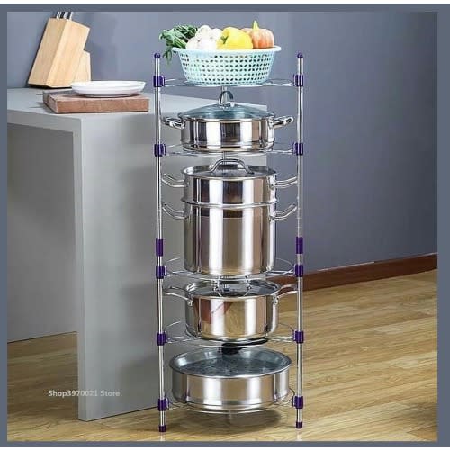 Stainless Steel 5 Layer Pot Stand