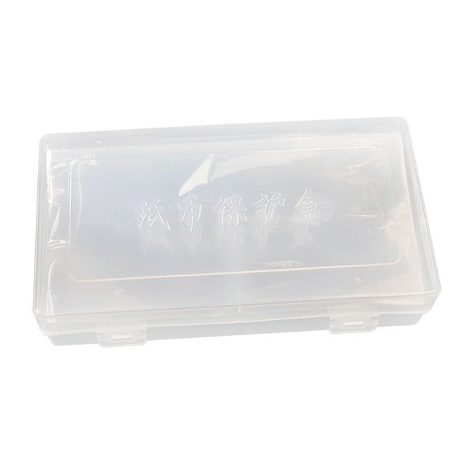 100Pcs Clear Paper Money Holder Album Banknotes Paper Souvenirs