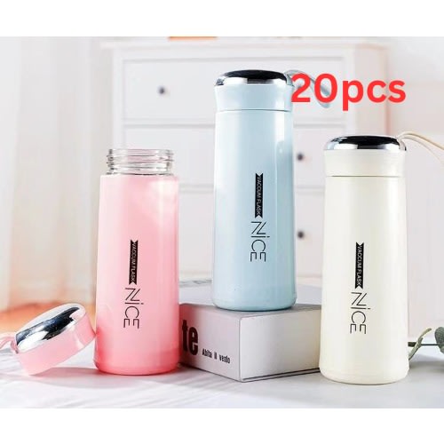 Water Bottles For Souvenir With Airtight Lids - 400ml x 20pcs
