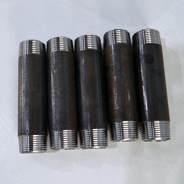 1Pcs 1/2inch Malleable Iron Threaded Pipe For DIY Flange Fittings Bracket DN15 30cm 30CM