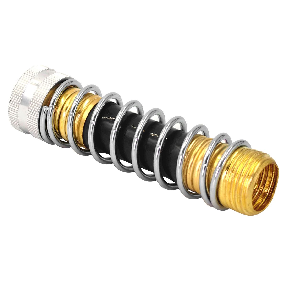 Garden Hose Extension Adapter With Coil Spring 3/4in Water