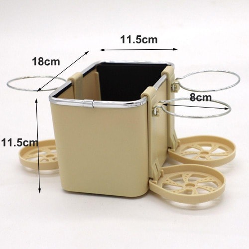 Multifunction Tissue Organizer with Bottle Holder