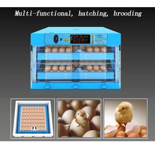 Dual Power 192 Automatic Egg Incubator - 12v/220v
