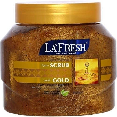Gold Exfoliating Face And Body Scrub - 500ml