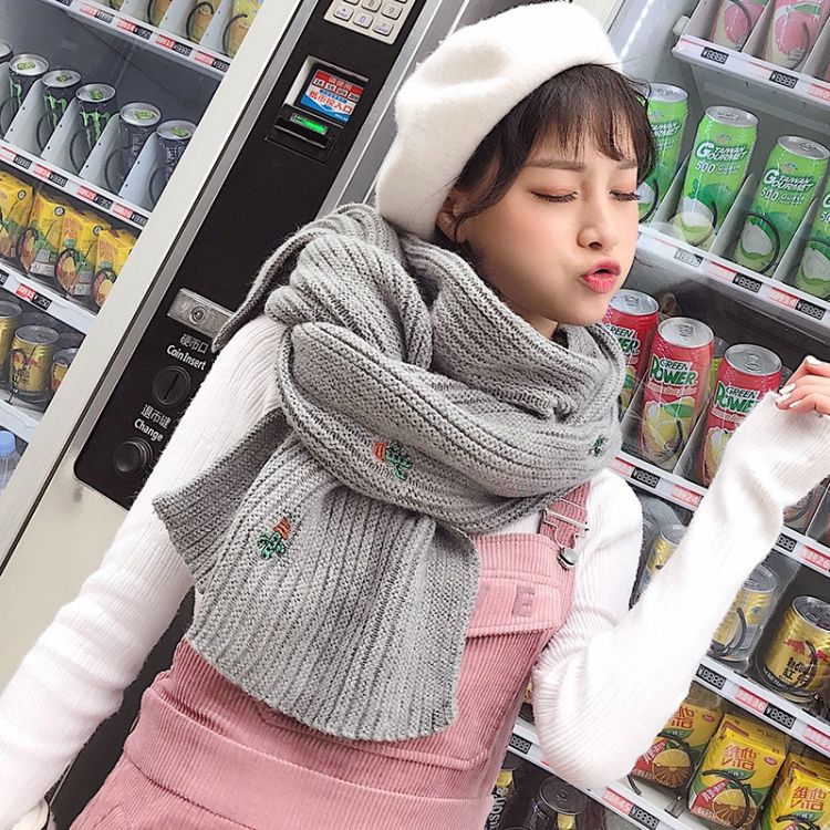 All-match Warm Scarf, Size:210 X 40cm