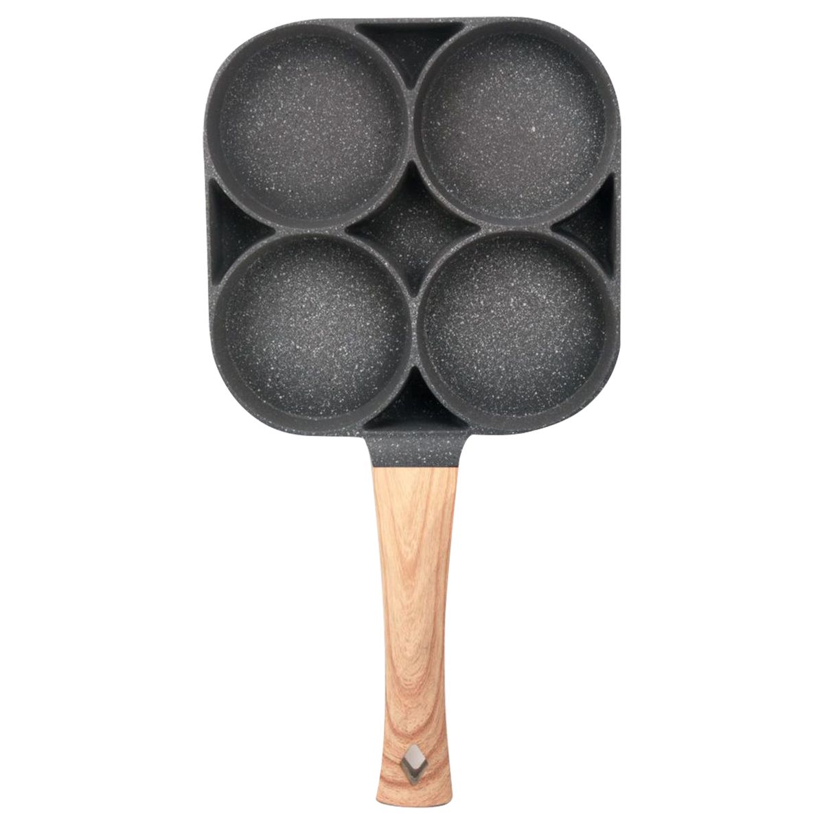 Four-cup Egg Pan Frying Egg Cooker Burger Pan For Breakfast