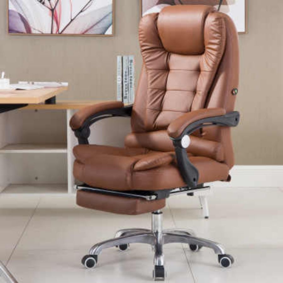 Executive CEO Massage Chair With Footrest