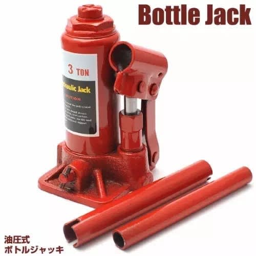 3 Tons Heavy Duty Hydraulic Jack Red