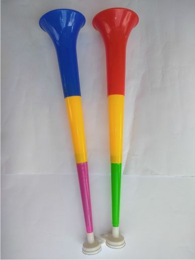 A Set Of Collapsible Plastic Trumpet/ Horn (vuvuzela)