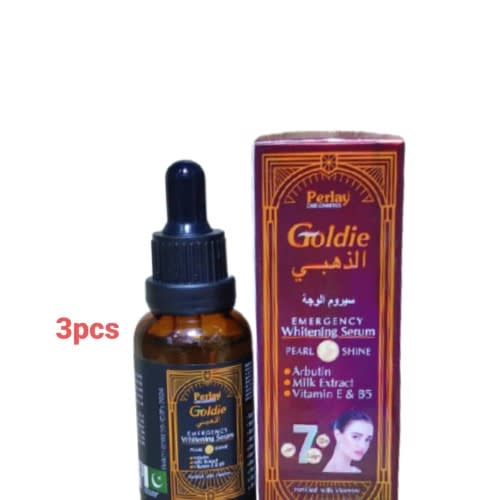 Goldie Emergency Whitening Serum- 3pcs