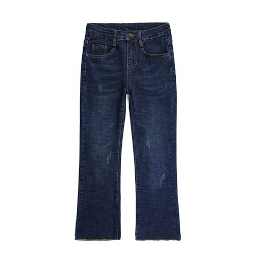 Jet Black Female Loose Short Sleeve Splicing Gauze Dress