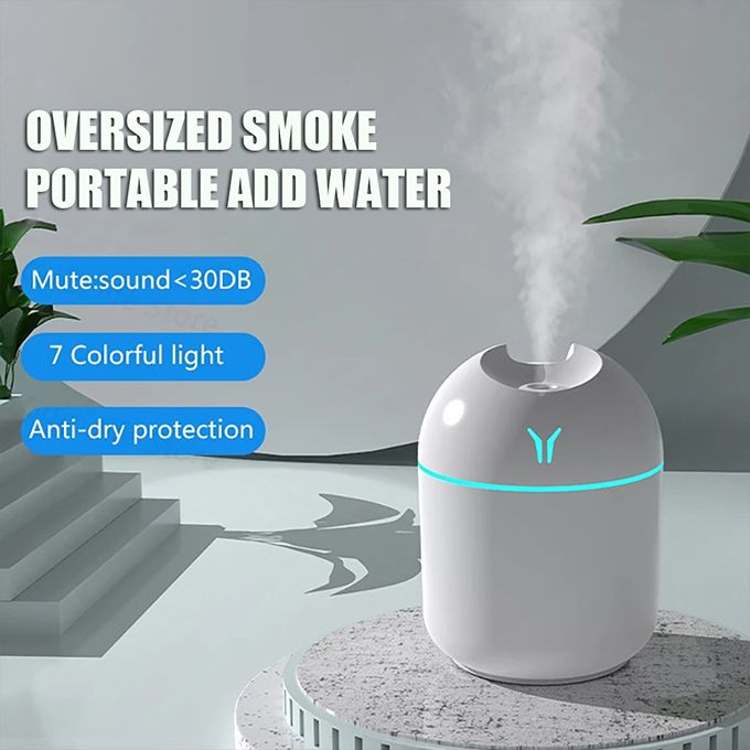LED 7 Colorful Quiet Mist Humidifier 250ML