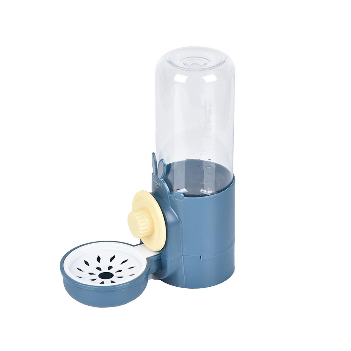 Rabbit Water Feeder Rabbit Guinea Pig Siphon Water Feeding Kettle Dark Blue