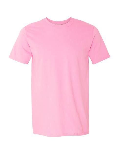 Plain Pink Unisex T-shirt - Baby Pink