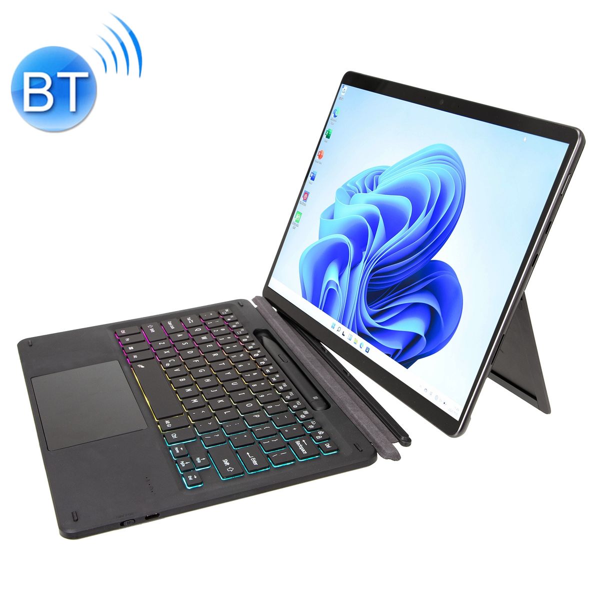 For Microsoft Surface Pro 8/Pro X KF17S Touch Bluetooth Keyboard