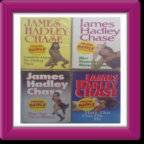 Hadley Chase Book Bundle Novels by James Hadley Chase -  Set of 4