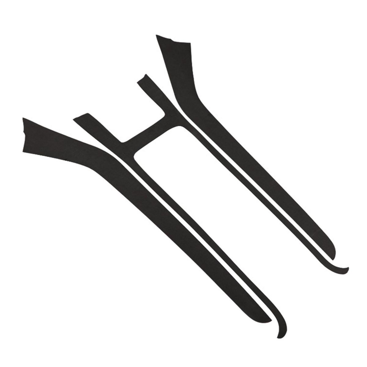 Car Central Control Panel Suede Turn Fur Decorative Sticker Replacement for Tesla Model 3 Y 2021