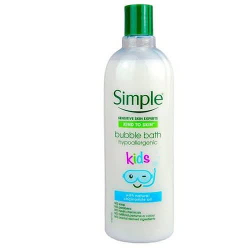 Hypoallergenic Bubble Bath For Kids With Chamomile Oil - Body Wash - 400ml