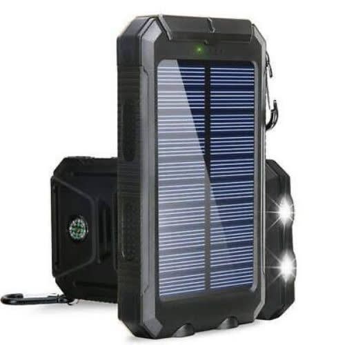 Fast Charging Solar Powerbank For Phones And Tablets - 10000MAh