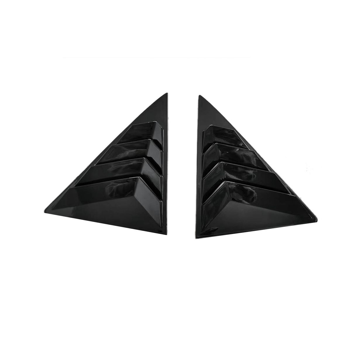 1Pair Rear Window Louver Cover for 7Th 2012-2017 A