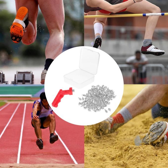 Shoe Spikes Replacement For Track Field Shoes Sprint Sports Silver