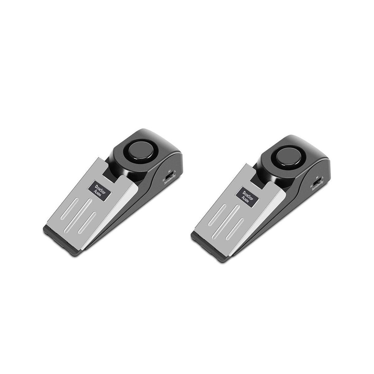 2PCS Travel Door Stopper Alarm Portable 120Db Security