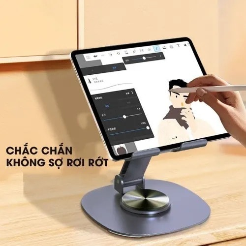 360 Degree Rotating Metal Phone Holder Foldable