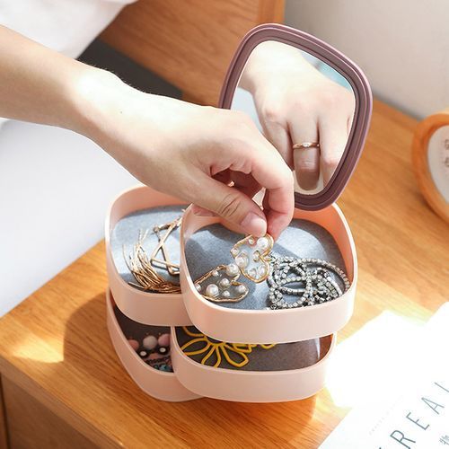 Rotating Jewelry Storage Box,Rotating Jewellery Organiser