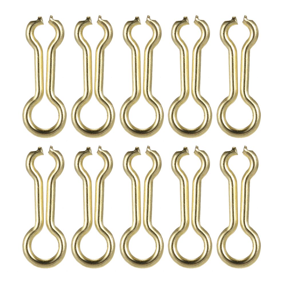 200PCS Brass Sinker Wire Eye For DO-IT Molds