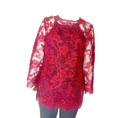Ladies Blouse Wine