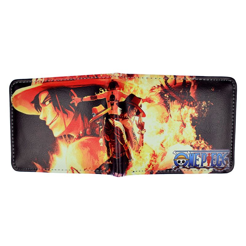 New Arrival Anime One Piece Wallet Wanted Posters Design