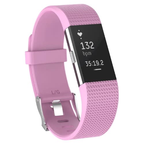 Flexible Silicone Strap Replacement Band For Fitbit Charge 2