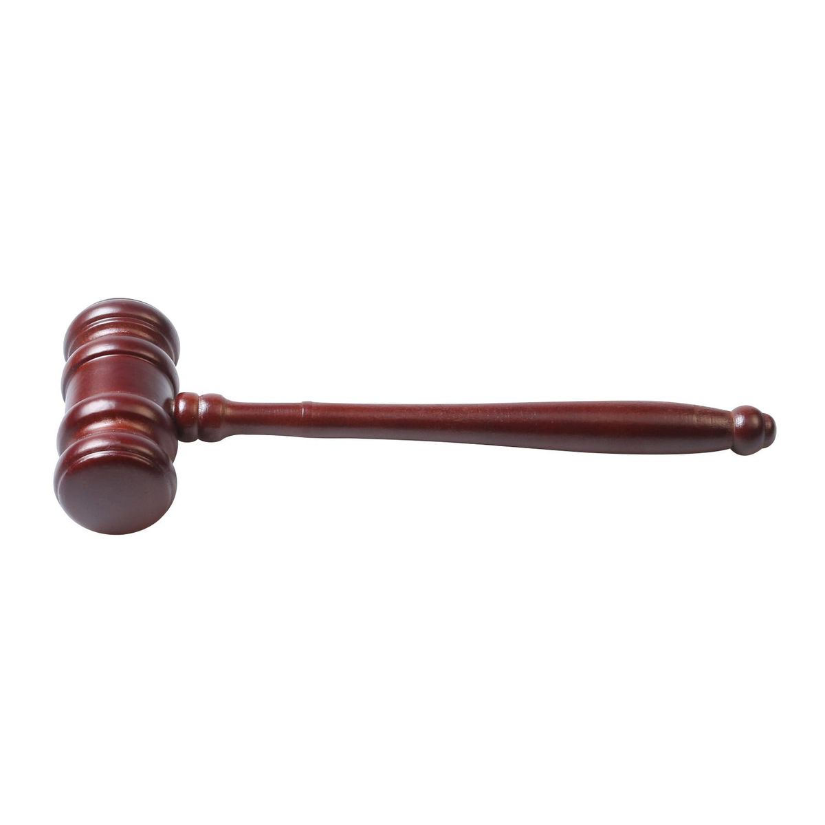 Wooden Gavel Prop Costume Accessory Wooden  For Justice Without Block