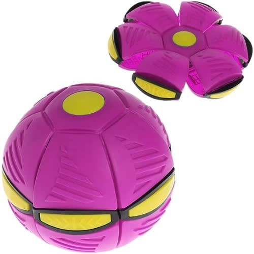 TD4PETS - UFO Pet Glowing Interactive Ball  - Purple