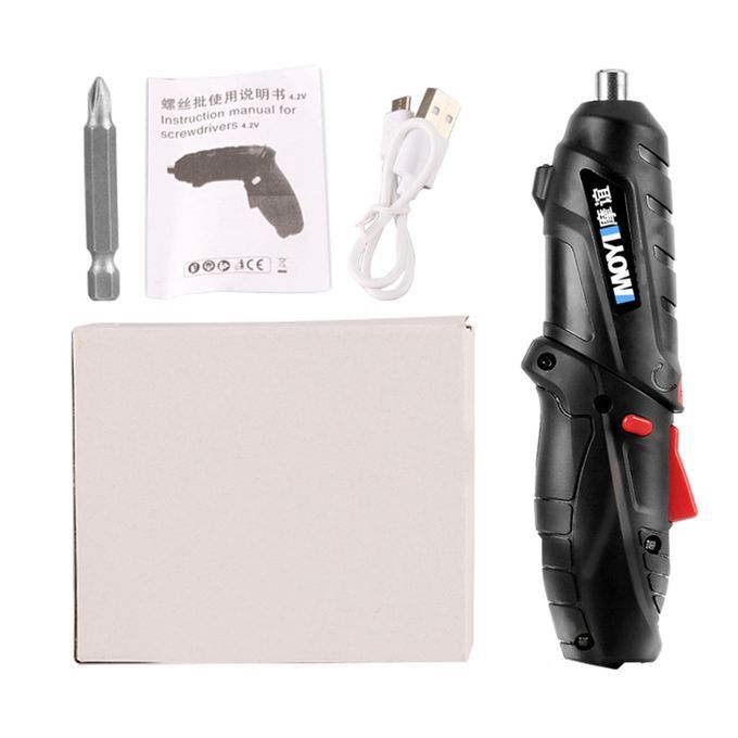 Wireless Electric Screwdriver Kit Power Drill Impact Driver For