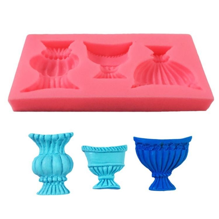 DIY Wine Glass Vase Teapot Silicone Mold 50-1159-A