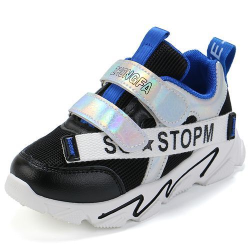 Teen Children's Leather Sports Shoes Casual Running -Blue