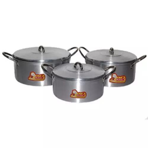 Set Of Cooking Pots - 3 Pieces