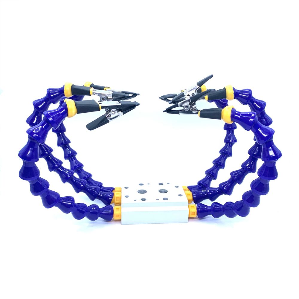 Benches Vise Table Clamp With Flexible Arm Aluminum Alloy