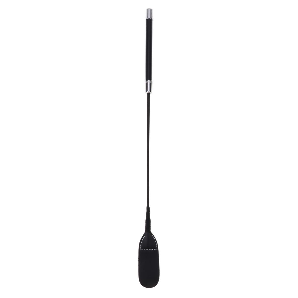 Faux Leather   Horse     Riding Crop , Black