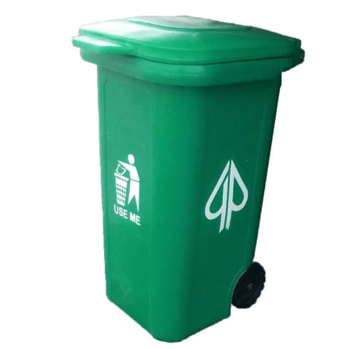 Geepee Waste Bin 240 L - Green