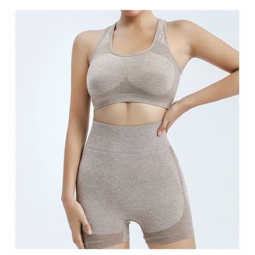 Ladies Yoga Fitness Panties - Beige