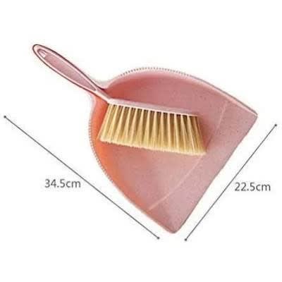 Soft Bristle Dustpan Brush Set