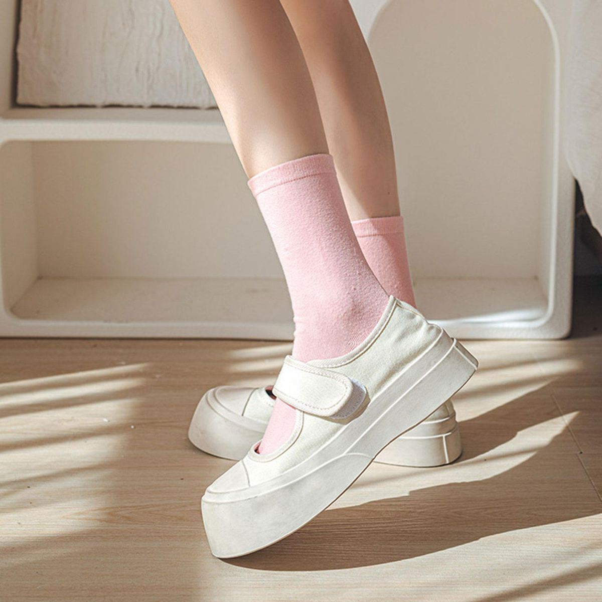 Cotton Toe Socks For Women Soft Flip Flop Socks For