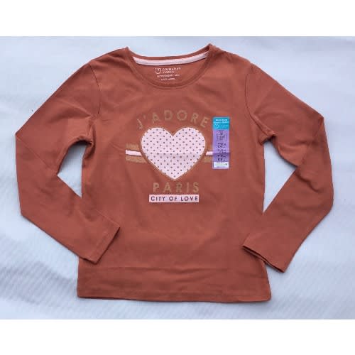 Paris City Of Love Long Sleeve Top