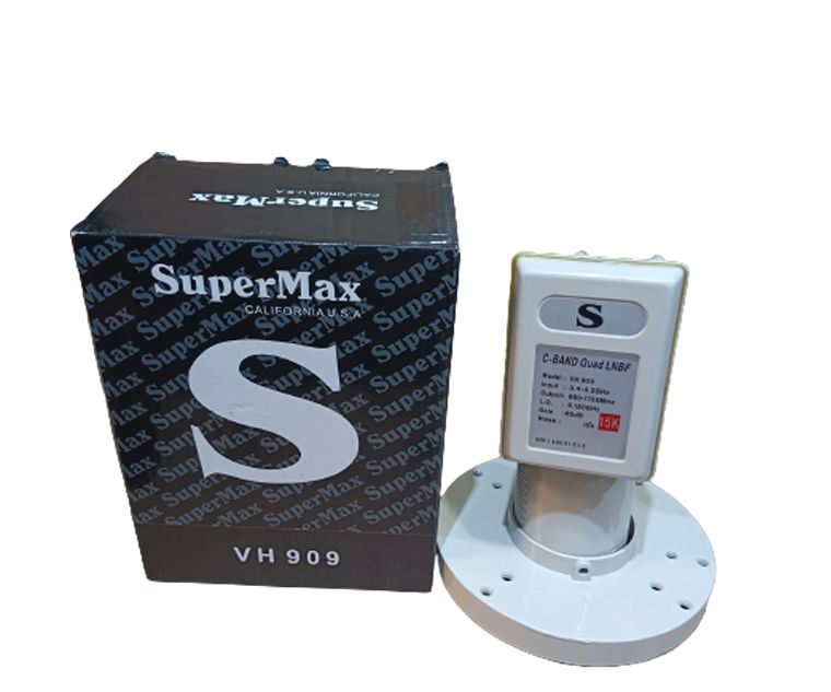 SuperMax C-Band Quad LNBF