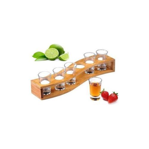 6 Holes With 6 Tequila Shot Glasses - Tequila Shot