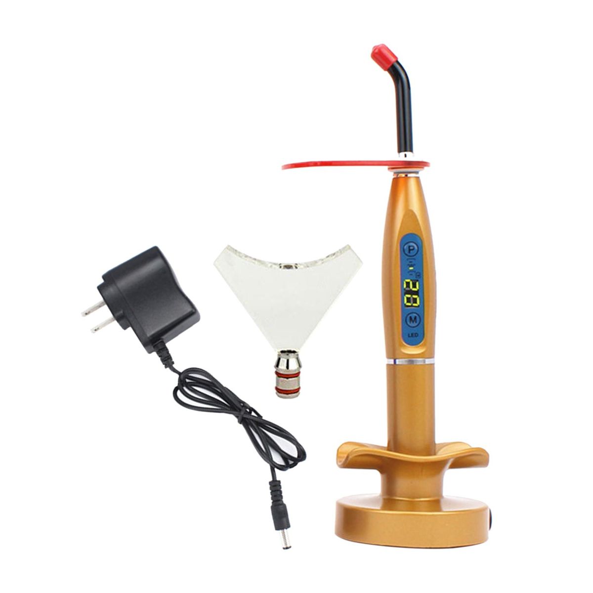 LED Curing Light With  Head 3 Modes Curing Machine Cure Gold