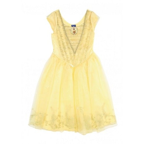 Girls Yellow Belle Dress Up