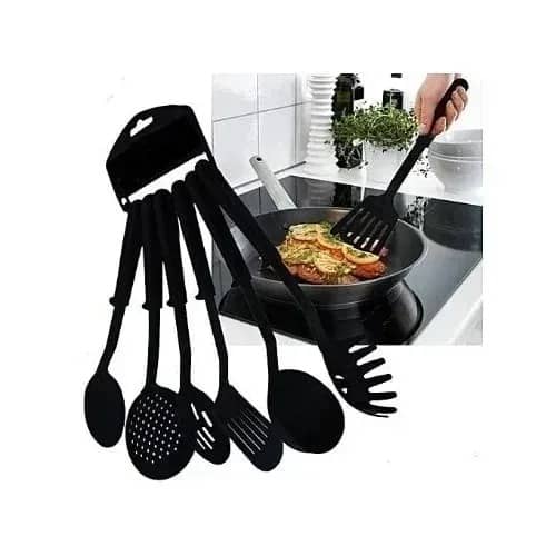 Non Stick Cooking Spoons - Set Of 6